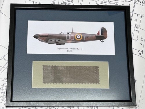 Spitfire p7350 gift framed - gift.,