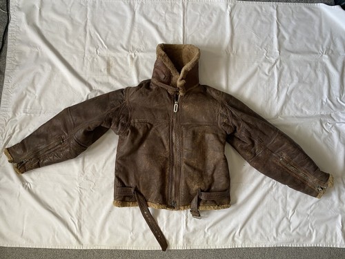 Vintage leather jacket 1940s