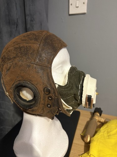 Ww2 raf replica 1940 mask - d,