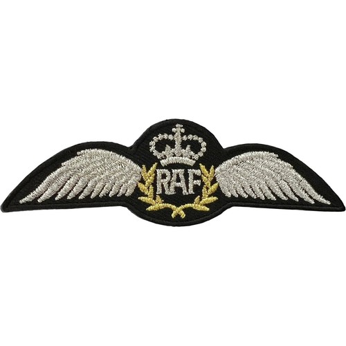 Raf pilot wings patch iron - patch, sew