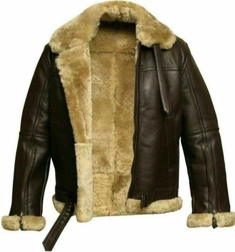 Raf real leather jacket ww2 - raf,